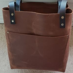Portland leather goods medium moab tote